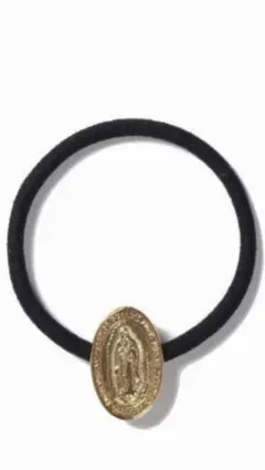 ワコマリア マリア像 ヘアゴム 2個セット シルバー ゴールド ブレスレット ワコマリア マリア像 ヘアゴム 2個セット シルバー ゴールド