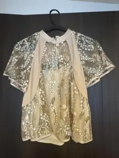 LOKITHO ロキト 花柄刺繍 トップスのサムネイル