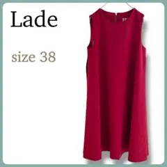 Lade ABAHOUSE ノースリーブワンピース ボルドー アバハウス