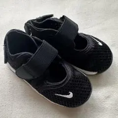 Nike Rift サンダル ブラック/ホワイト 11C 17cm - メルカリ