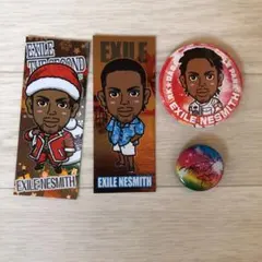 EXILE NESMITH 缶バッチ　千社札