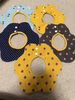 スタイ・よだれかけ 5枚セット