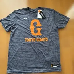 プラクティスTシャツ　ブラックヘザー　Lサイズ　　読売ジャイアンツ✖️NIKE