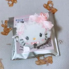 サンリオ　ホワイトフリル　シークレットヘアクリップ　チャーミーキティ
