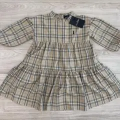 新品未使用♡イーストボーイ　ワンピース　女の子　キッズ　110 チェック
