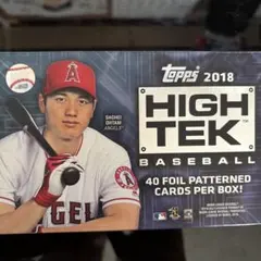 topps high tek 2018 箱のみ