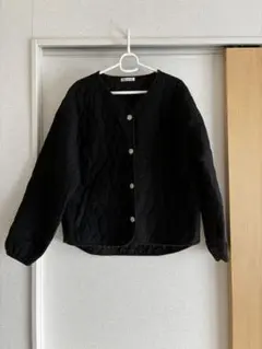 CutieBeauty ブラック キルティングジャケット