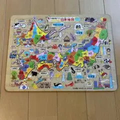 木製知育パズル 日本地図