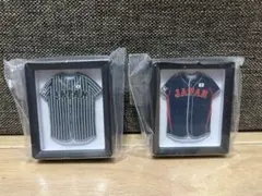 侍ジャパン歴代ユニフォームフレームマグネット2個セット