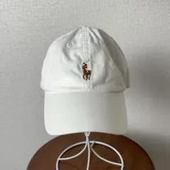 POLO RALPH LAUREN キャップ マルチカラーポニー刺繍 レザー