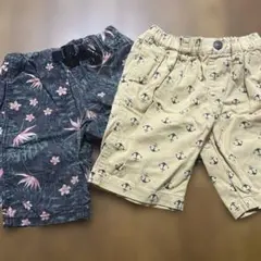 ハーフパンツ2点セット