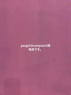 yangzichuanyuan2様 リクエスト 4点 まとめ商品