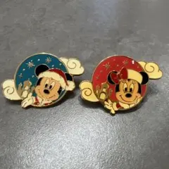 東京ディズニーリゾート クリスマス ピンバッジ ミッキー ミニーのサムネイル