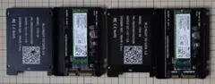 ELUTENG M.2 NGFF to SATA 3.0 256GB x 2