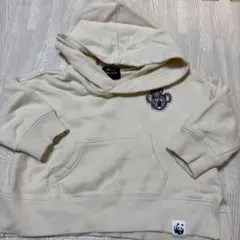 petit main オーガニックコットンフード付きトレーナー 80サイズ