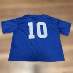 B.ROOM メッシュTシャツ ブルー 背番号10のサムネイル