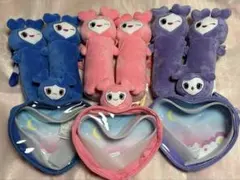 TWICELOVELYSぴょこきゅんバッグ・のびふにゃポーチ９点セット　GIGO