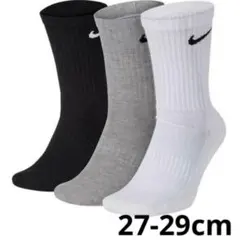 27-29cm ナイキ　NIKE ソックス　靴下　SX7664 マルチ
