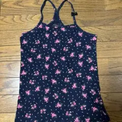 PAGEBOY コットンキャミソール 花柄 ネイビー お値下げのサムネイル