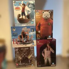 一番くじ　ワンピース　フィギュアセット
