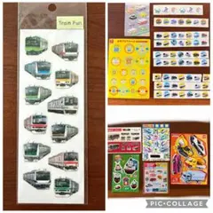 乗り物シール 色々詰め合わせセット トミカ　プラレール　トーマス　JR