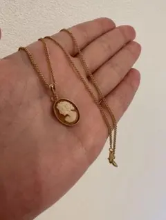 最終セール　カメオデザイン ネックレス　ペンダント