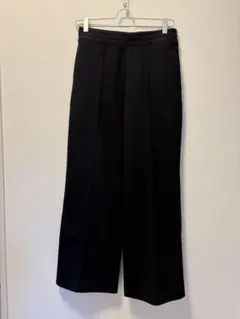 UNIQLO ブラック ワイドパンツ Mサイズ