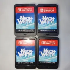 Neon White Nintendo Switch 4本セット
