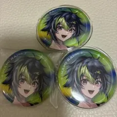 伊波ライ ハーフアニバーサリー ハフバ 缶バッジ Dytica 等身