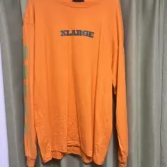 XLARGE オレンジ ロンＴ