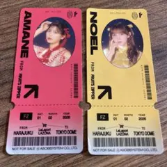 FRUITS ZIPPER ステッカー　月足天音　早瀬ノエル