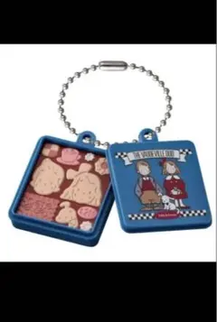 バンダイ クッキーキーホルダー 青色