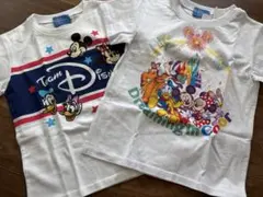 ディズニーキャラクターのTシャツ 2点セットです♡