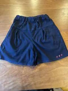 familiar 120サイズ ネイビー ハーフパンツ