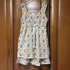 花柄チュニック