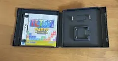 ニンテンドーDS TETRIS PARTY PREMIUMの空箱と取説