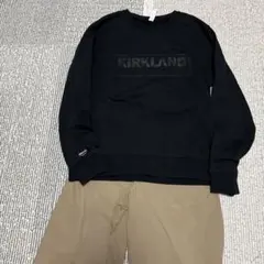 KIRKLAND ブラック トレーナー メンズM