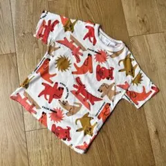 ZARA 動物柄 Tシャツ 100