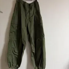 オリーブグリーン カーゴパンツ M