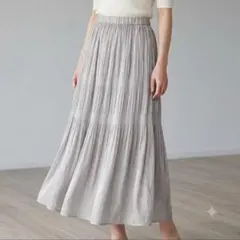 Heather プリーツロングスカート Fサイズのサムネイル