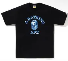 BAPE Tシャツ エイプ タイダイ L アベイシングエイプ カレッジロゴ