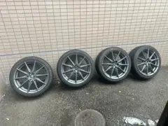GR86、BRZ純正 18インチ バリ溝タイヤ付！のサムネイル