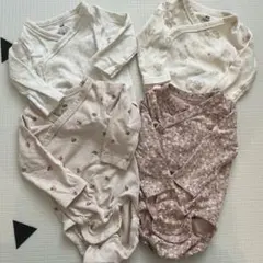 H&M ベビー　ボディースーツ肌着 4点セット