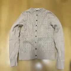 UNIQLO ケーブルニット カーディガン M