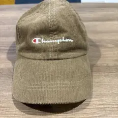 championコーデュロイキャップ ブラウン秋冬56.5㌢〜58.5㌢