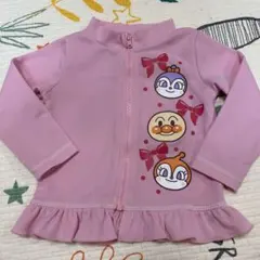 ピンク ラッシュガード サイズ80 アンパンマン