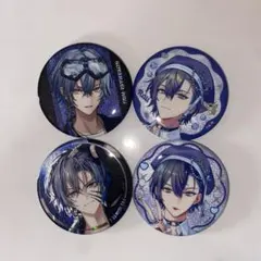 ぎゃうるふ缶バッジ 小柳ロウ コンプ