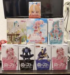 フィギュア 8体セット リューク NIKKE NARUTO 初音ミク 椎名真昼