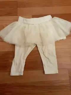 babyGAP　チュールスカート付きレギンス 6-12ヶ月 70cm ホワイト