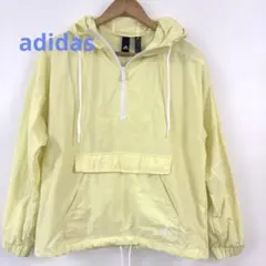 adidas ハーフジップ ウィンドブレーカー　M アディダス　軽量　通気性